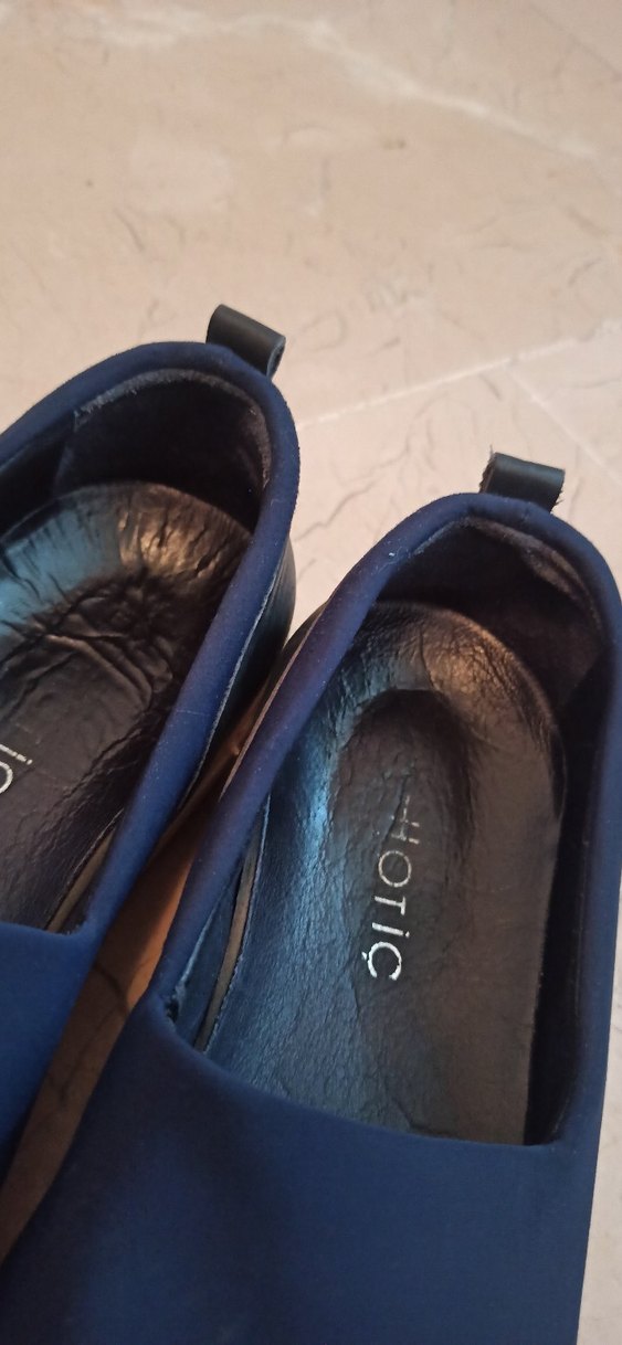 Kadın Lacivert Espadril Klasik Spor Ayakkabı - Görsel 5