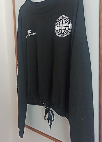 m Beden siyah Renk Siyah Sweatshirt
