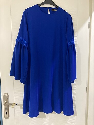 Saks mavi tunik