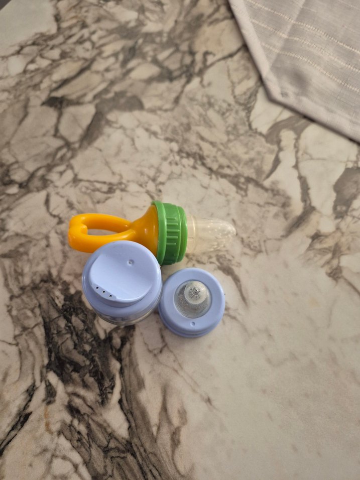 Pastel Mavi Bebek Biberonu - Görsel 2