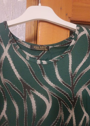 Yeşil Uzun Bohem Anne Elbisesi - Görsel 7