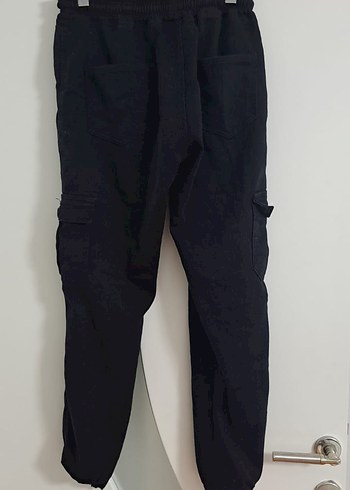 Erkek Siyah Bel Bantlı Rahat Outdoor Eşofman - Görsel 2