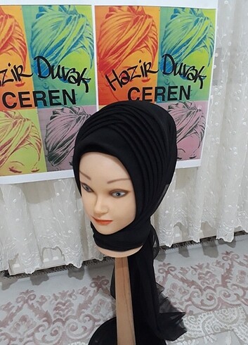 Diğer Hazır duvak türban şal tasarim