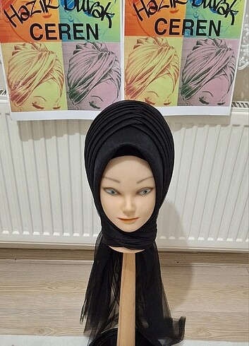 Diğer Hazır şal bone türban
