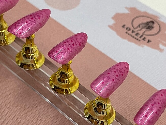 Beden Renk Hello Kitty takma tırnak
