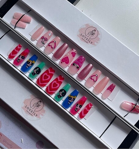 Pembe kalpli ve powerpuff girls set