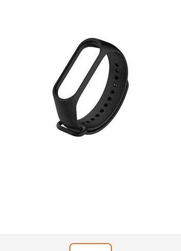 Mi Band 4 Silikon Kordon Siyah ve gri