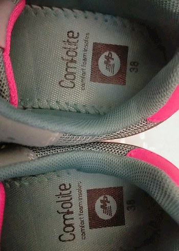 38 Beden Turkuaz Kadın Spor Ayakkabı Wedge Topuklu