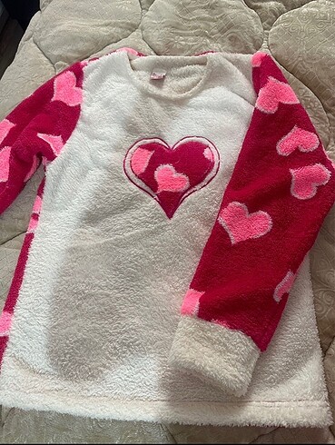 s Beden Peluş pijama takımı