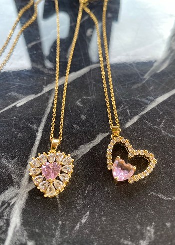 Altın Renkli  Kadın Kolye - Görsel 3