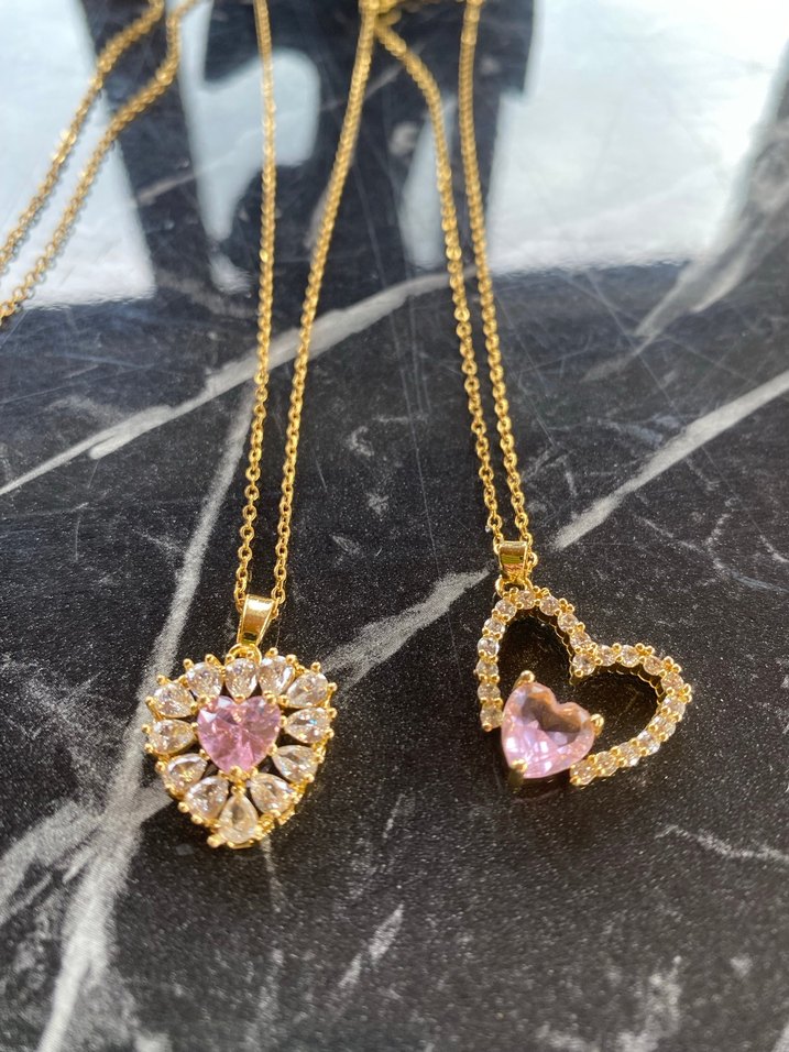 Altın Renkli  Kadın Kolye - Görsel 3