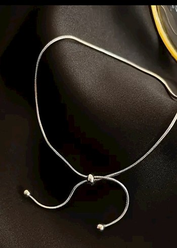 American Vintage Bej Minimalist Zincir Detaylı Halhal