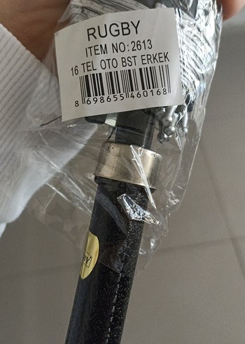 Siyah 16 Telli Baston Şemsiye - Görsel 3