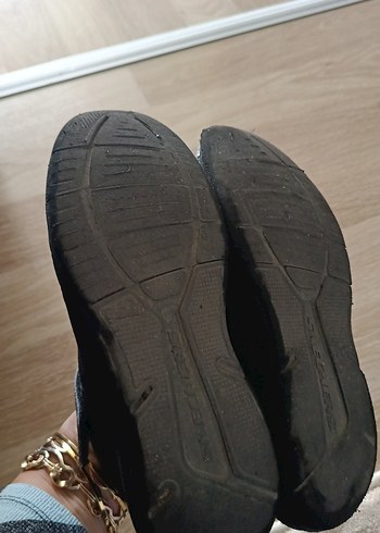 Erkek Çocuk Siyah Cırtlı Spor Ayakkabı - Görsel 5