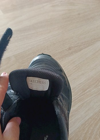 Erkek Çocuk Siyah Cırtlı Spor Ayakkabı - Görsel 6