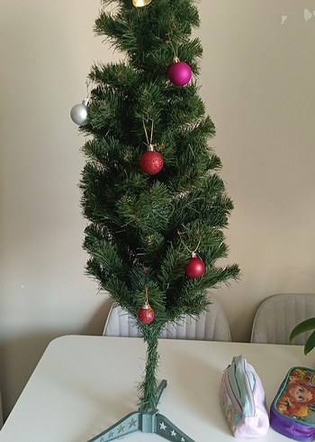 Parlak Yeşil Mini Yılbaşı Ağacı - Görsel 3