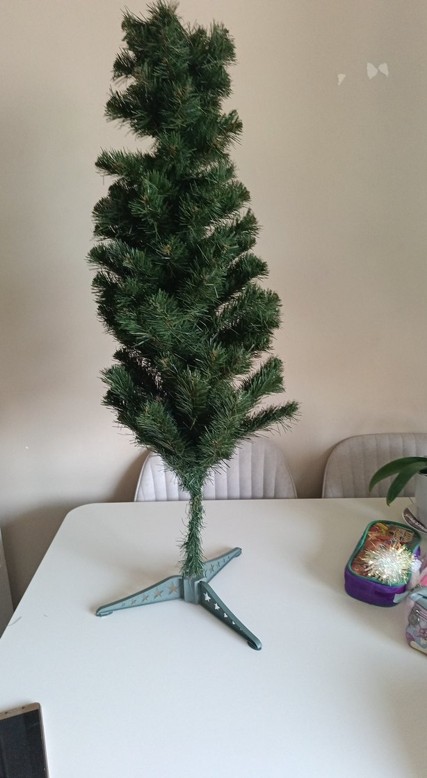 Parlak Yeşil Mini Yılbaşı Ağacı - Görsel 2