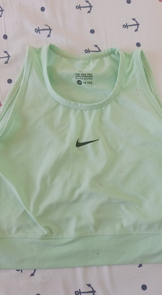 Kız Çocuk Yeşil Pilili Etek ve Crop Top Takım - Görsel 3