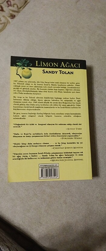  Beden Elif Şafak, LİMON AĞACI