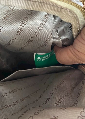  Beden Orjinal Benetton çapraz çanta