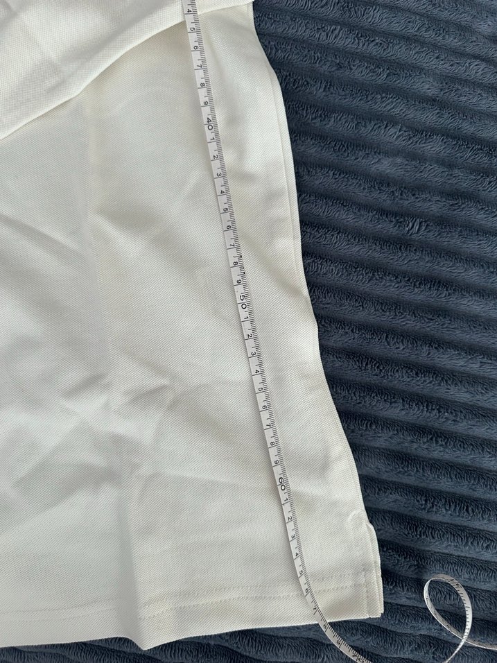 İde okulları Uzun Kollu Beyaz Polo Tişört - Görsel 2