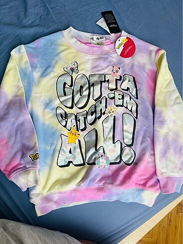 Yurtdısından orijinal Pokemon sweatshirt