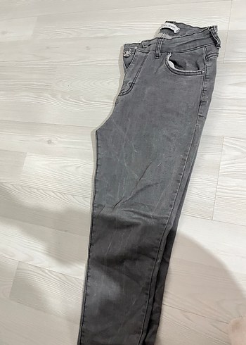 Trendyol & Milla Koyu Gri Denim Jean
