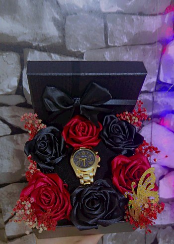 Koyu Siyah Kayışlı Kadın Saat - Görsel 3