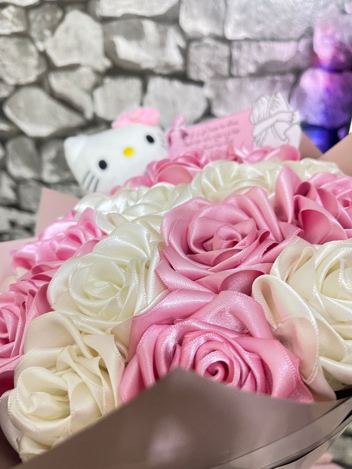 solmayan gül buketler - Görsel 3