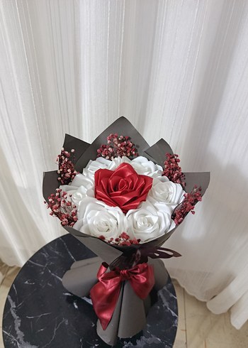 solmayan gül buketler.gelen buket - Görsel 4