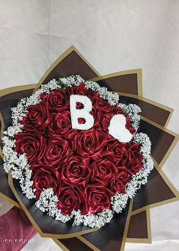 Gelin için bir gül buketi. - Görsel 2