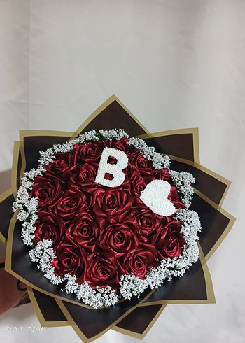 Gelin için bir gül buketi. - Görsel 3