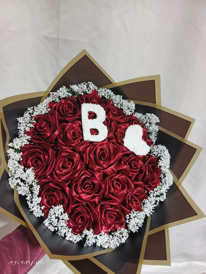 Gelin için bir gül buketi. - Görsel 2