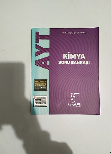 karekök yayınları ayt kimya 