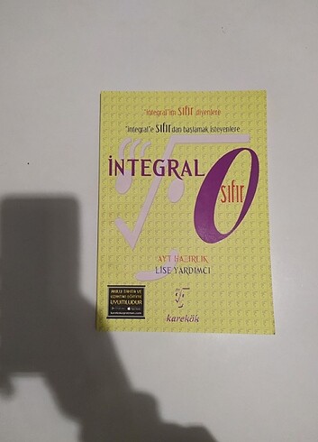 karekök yayınları integral sıfır 