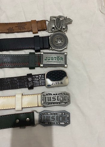 Vintage Erkek Kemerleri - JUSTOR Marka