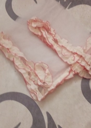 Pembe Tüllü Bebek Beşik cibinlik 1.60-2.20 ölçüde - Görsel 2