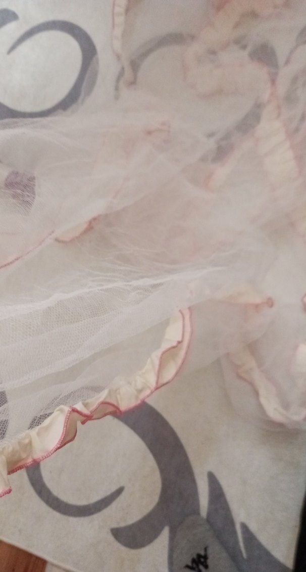 Pembe Tüllü Bebek Beşik cibinlik 1.60-2.20 ölçüde - Görsel 5