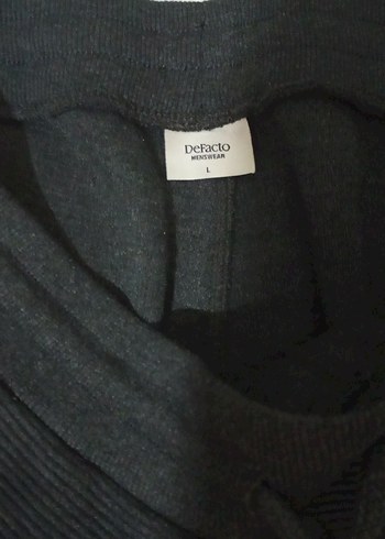 antrasit erkek Dar Kesim Sweatpant - Görsel 5