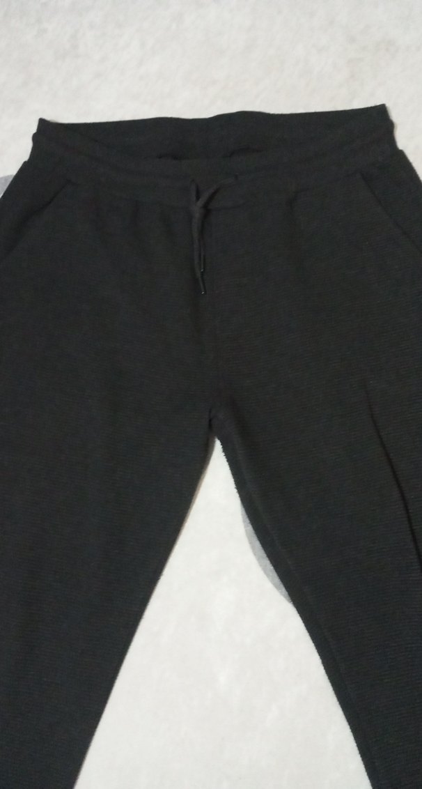 antrasit erkek Dar Kesim Sweatpant - Görsel 3