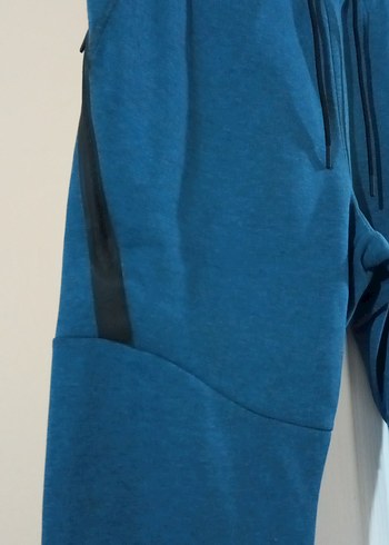 nike mavi erkek spor eşofman altı M beden - Görsel 5