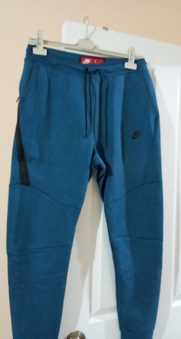 nike mavi erkek spor eşofman altı M beden - Görsel 2