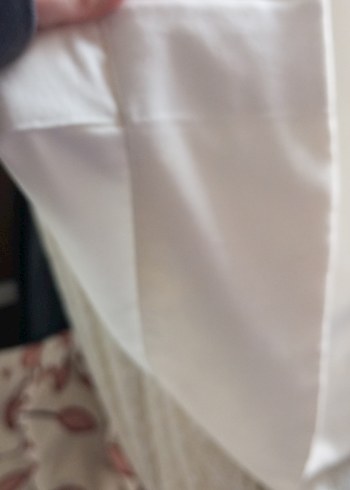 Beyaz Modern Düz Perde guneşlik - Görsel 4