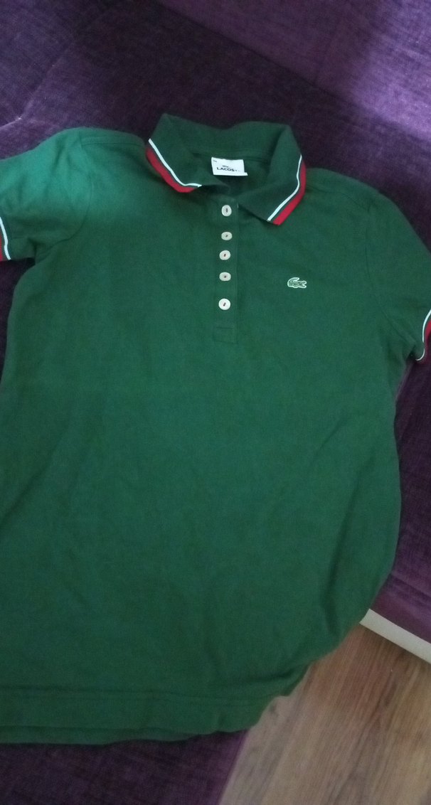 Düğmeli Yeşil Erkek Polo Yaka Tişört - Görsel 4