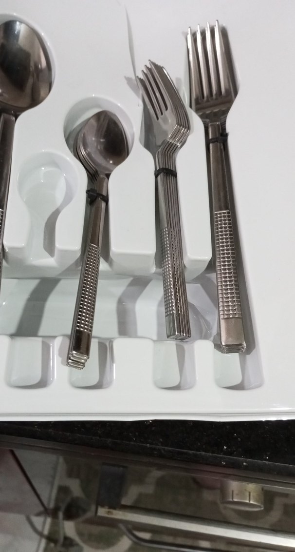 48 Parça çelik  Çatal Kaşık Seti  sıfır ürün - Görsel 2