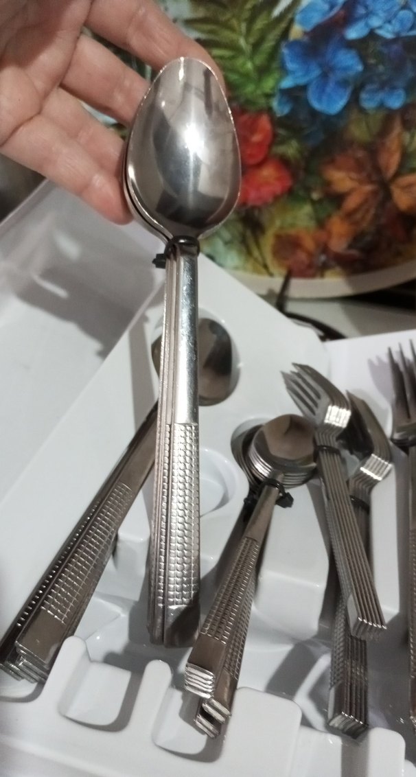 48 Parça çelik  Çatal Kaşık Seti  sıfır ürün - Görsel 4