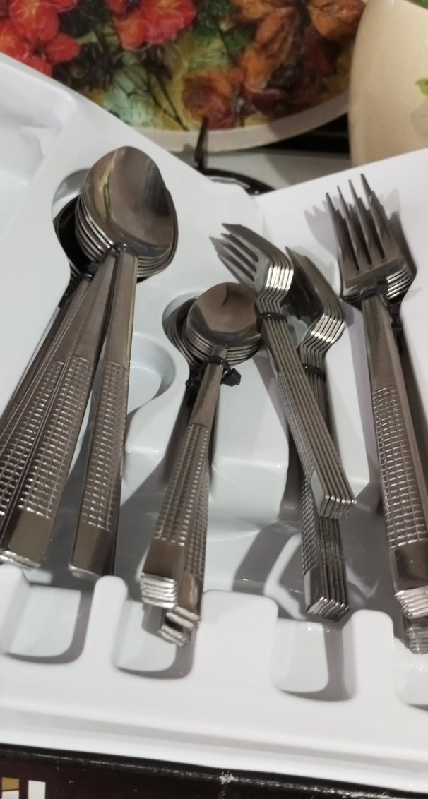 48 Parça çelik  Çatal Kaşık Seti  sıfır ürün - Görsel 3