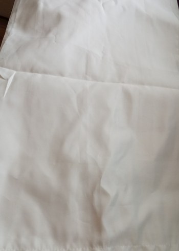 Parlak Beyaz saten guneşlik - Görsel 2