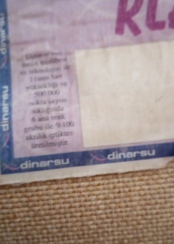 Parlak Kahverengi Soyut Desenli Halı 4.5 mkare - Görsel 4