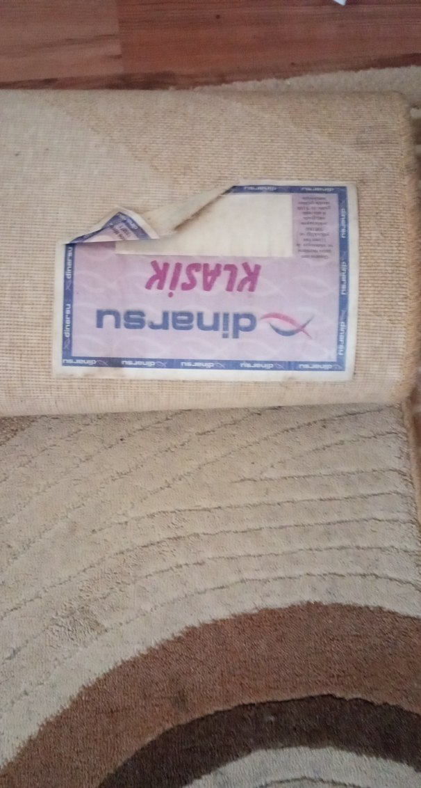 Parlak Kahverengi Soyut Desenli Halı 4.5 mkare - Görsel 3